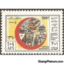 Afghanistan 1981 Red Crescent Day-Stamps-Afghanistan-StampPhenom