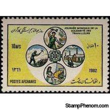 Afghanistan 1982 Workers' Day-Stamps-Afghanistan-StampPhenom