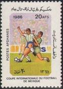 Afghanistan 1986 World Cup Football - Mexico-Stamps-Afghanistan-StampPhenom