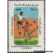 Afghanistan 1986 World Cup Football - Mexico-Stamps-Afghanistan-StampPhenom