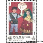 Afghanistan 2003 World Tuberculosis Day-Stamps-Afghanistan-StampPhenom