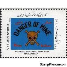Afghanistan 2006 Working towards a Mine Free Afghanistan-Stamps-Afghanistan-StampPhenom