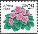 United States of America 1993 African Violet