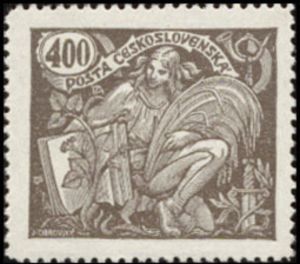 Czechoslovakia 1920 Agriculture and Science-Czechoslovakia-StampPhenom