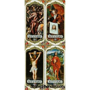 Aitutaki Christ , 4 stamps