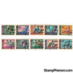 Ajman Olympics , 10 stamps