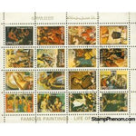 Ajman Christ , 16 stamps