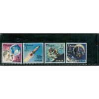 Ajman Space Lot 2 , 4 stamps