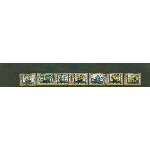 Ajman Ships , 7 stamps Lot 2 - Ajman Ships , 7 stamps Lot 2