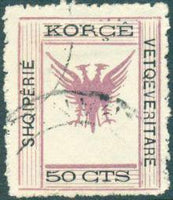 Albania 1917 Korçë Issue-Stamps-Albania-StampPhenom