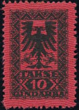 Albania 1922 Postage Dues - Coat of Arms-Stamps-Albania-StampPhenom