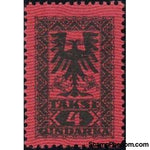 Albania 1922 Postage Dues - Coat of Arms-Stamps-Albania-StampPhenom