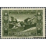 Albania 1922 The Fort of Durrës-Stamps-Albania-StampPhenom