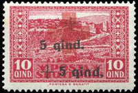 Albania 1924 Cityscapes - Red Cross overprints (issue II)-Stamps-Albania-StampPhenom