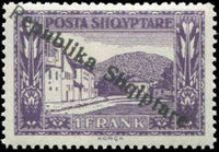 Albania 1925 Cityscapes overprints - Republika Shqiptare (part II)-Stamps-Albania-StampPhenom