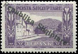 Albania 1925 Cityscapes overprints - Republika Shqiptare (part II)-Stamps-Albania-StampPhenom