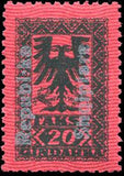 Albania 1925 Postage Dues - Coat of Arms (overprints)-Stamps-Albania-StampPhenom