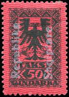 Albania 1925 Postage Dues - Coat of Arms (overprints)-Stamps-Albania-StampPhenom