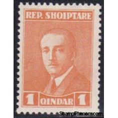 Albania 1925 ‭President Ahmed Zogu, 1q-Stamps-Albania-StampPhenom
