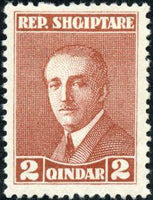 Albania 1925 President Ahmed Zogu-Stamps-Albania-StampPhenom