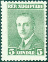 Albania 1925 President Ahmed Zogu-Stamps-Albania-StampPhenom