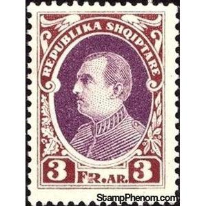 Albania 1925 President Ahmed Zogu, 3f-Stamps-Albania-StampPhenom