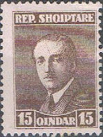 Albania 1925 President Ahmed Zogu-Stamps-Albania-StampPhenom