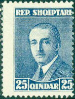 Albania 1925 President Ahmed Zogu-Stamps-Albania-StampPhenom