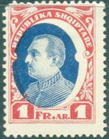 Albania 1925 President Ahmed Zogu-Stamps-Albania-StampPhenom