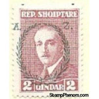 Albania 1927 2nd Year Presidency of Ahmed Zogu, 2q-Stamps-Albania-StampPhenom