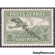 Albania 1927 Airmail overprints-Stamps-Albania-StampPhenom