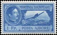 Albania 1930 Airmail - King Zog I-Stamps-Albania-StampPhenom