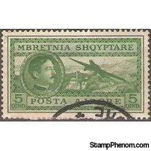 Albania 1930 Airmail - King Zog I-Stamps-Albania-StampPhenom