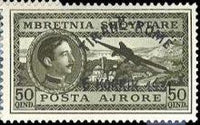 Albania 1931 Opening of the Route Tirana-Rome - Airmail King Zog I overprints-Stamps-Albania-StampPhenom