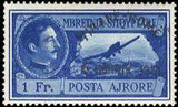 Albania 1931 Opening of the Route Tirana-Rome - Airmail King Zog I overprints-Stamps-Albania-StampPhenom