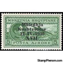 Albania 1939 Airmail King Zog I - Constituent Assembly overprints-Stamps-Albania-StampPhenom