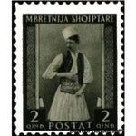 Albania 1939 Native costume, 2q-Stamps-Albania-StampPhenom