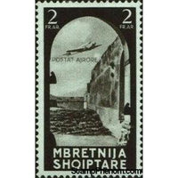 Albania 1940 Aircraft, Ruins-Stamps-Albania-StampPhenom