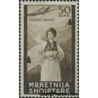 Albania 1940 Woman, River Valley-Stamps-Albania-StampPhenom