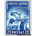 Albania 1943 Nurse and Child, 25+15q-Stamps-Albania-StampPhenom