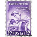 Albania 1943 Nurse and Child,30+20q-Stamps-Albania-StampPhenom