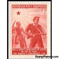 Albania 1947 ‭Disabled Soldiers-Stamps-Albania-StampPhenom