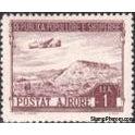 Albania 1950 Douglas DC-3 over Rozafa Castle (Shkodër), 1L-Stamps-Albania-StampPhenom