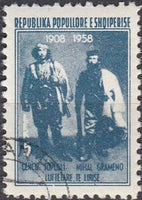 Albania 1958 Cerciz Topulli and Mihal Grameno, Freedom Fighters-Stamps-Albania-StampPhenom