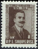 ‭Albania 1958 Luigj Gurakuqi (1879-1925), Albanian writer and politician-Stamps-Albania-StampPhenom