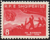 Albania 1958 Soldiers-Stamps-Albania-StampPhenom