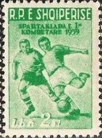 Albania 1959 1st Albanian Spartacist Games-Stamps-Albania-StampPhenom