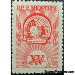 Albania 1960 Federation Emblem-Stamps-Albania-StampPhenom