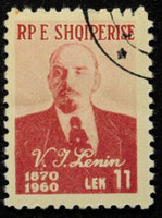 Albania 1960 Vladimir Lenin (1870-1924)-Stamps-Albania-StampPhenom