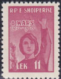 Albania 1960 Woman with olive branch-Stamps-Albania-StampPhenom